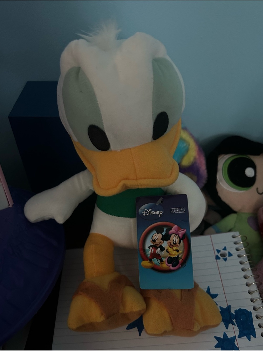 Disney Donald Duck Plush - White, Yellow & Green Accents